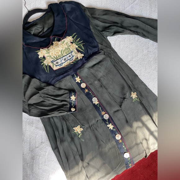 Papy Boez hand embroidered maxi dress - Picture 1 of 7